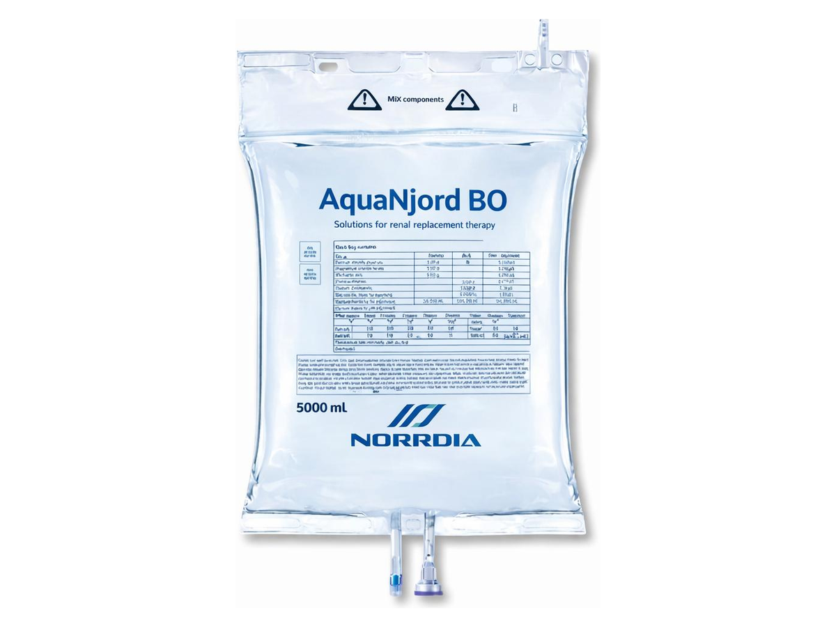 Мешок диализирующего раствора AquaNjord BO 5000 мл